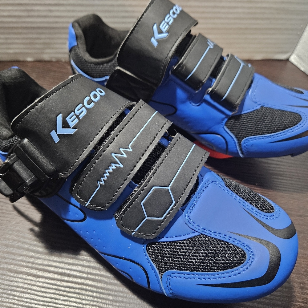 KESCOO Unisex Cycling Shoes Pelaton Indoor Road‎ Bike Sz 38 CLEAN